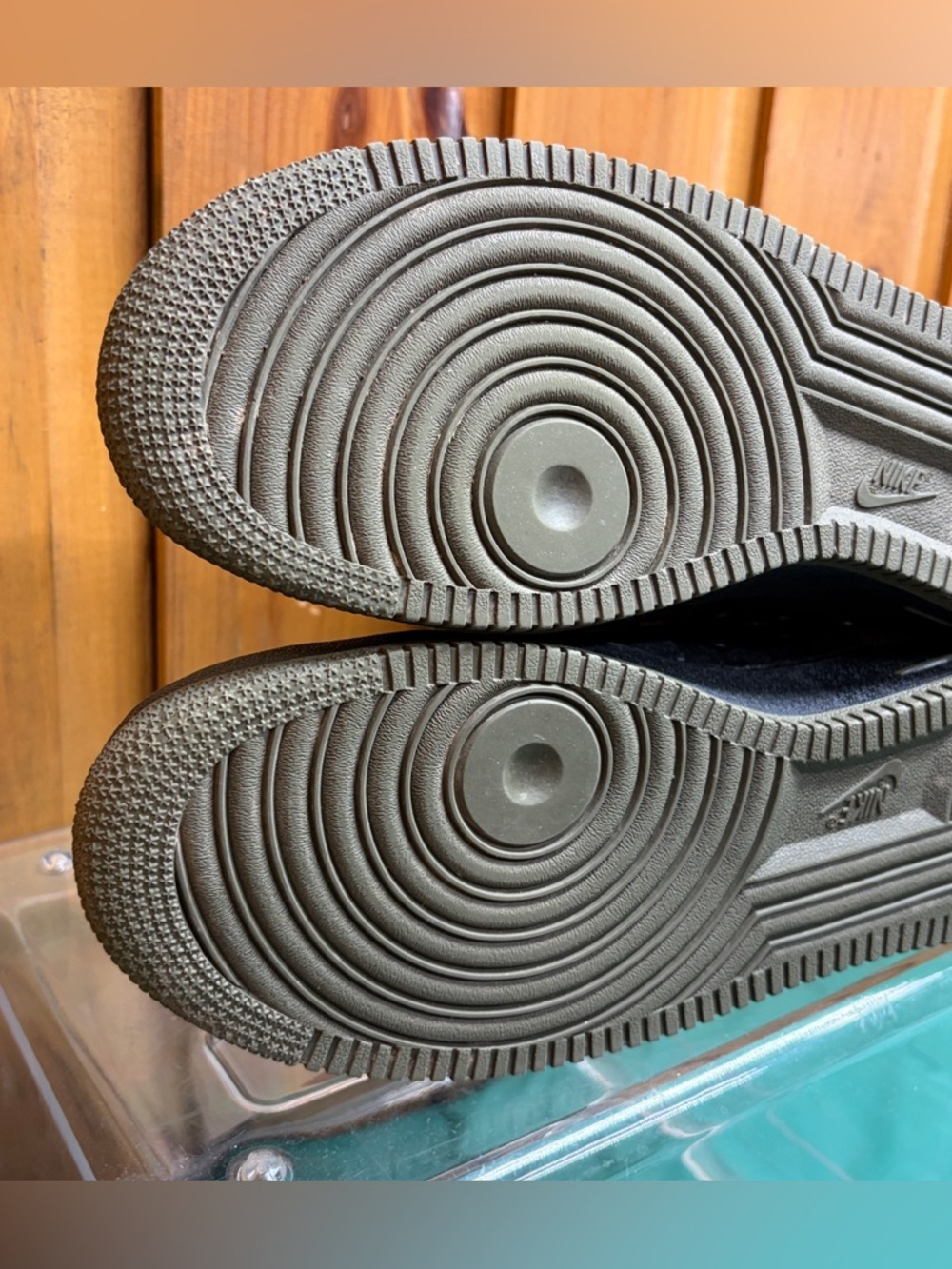 Nike SF Air Force 1 High Black Medium Olive 864024-004 Men's Sz 12 Special Field - Picture 8 of 10